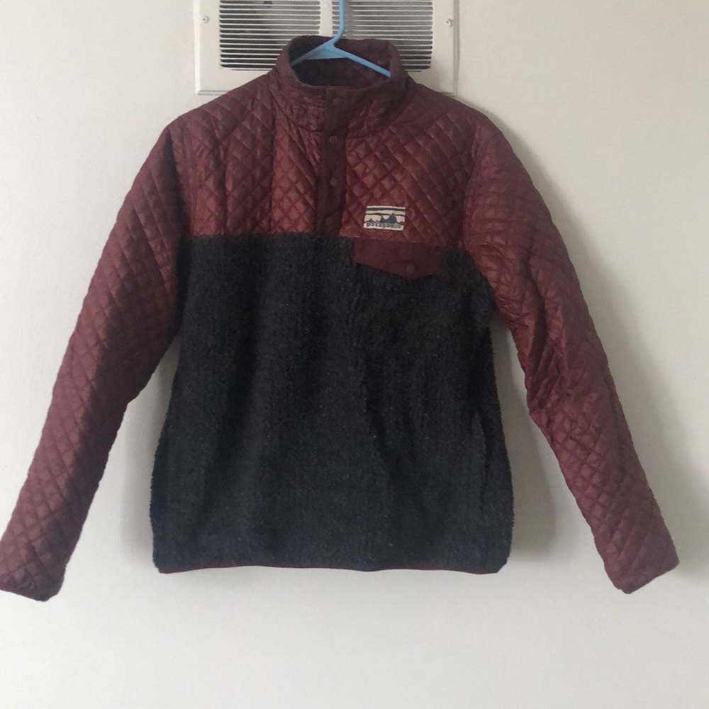 Quilted patagonia retro sweatshirt